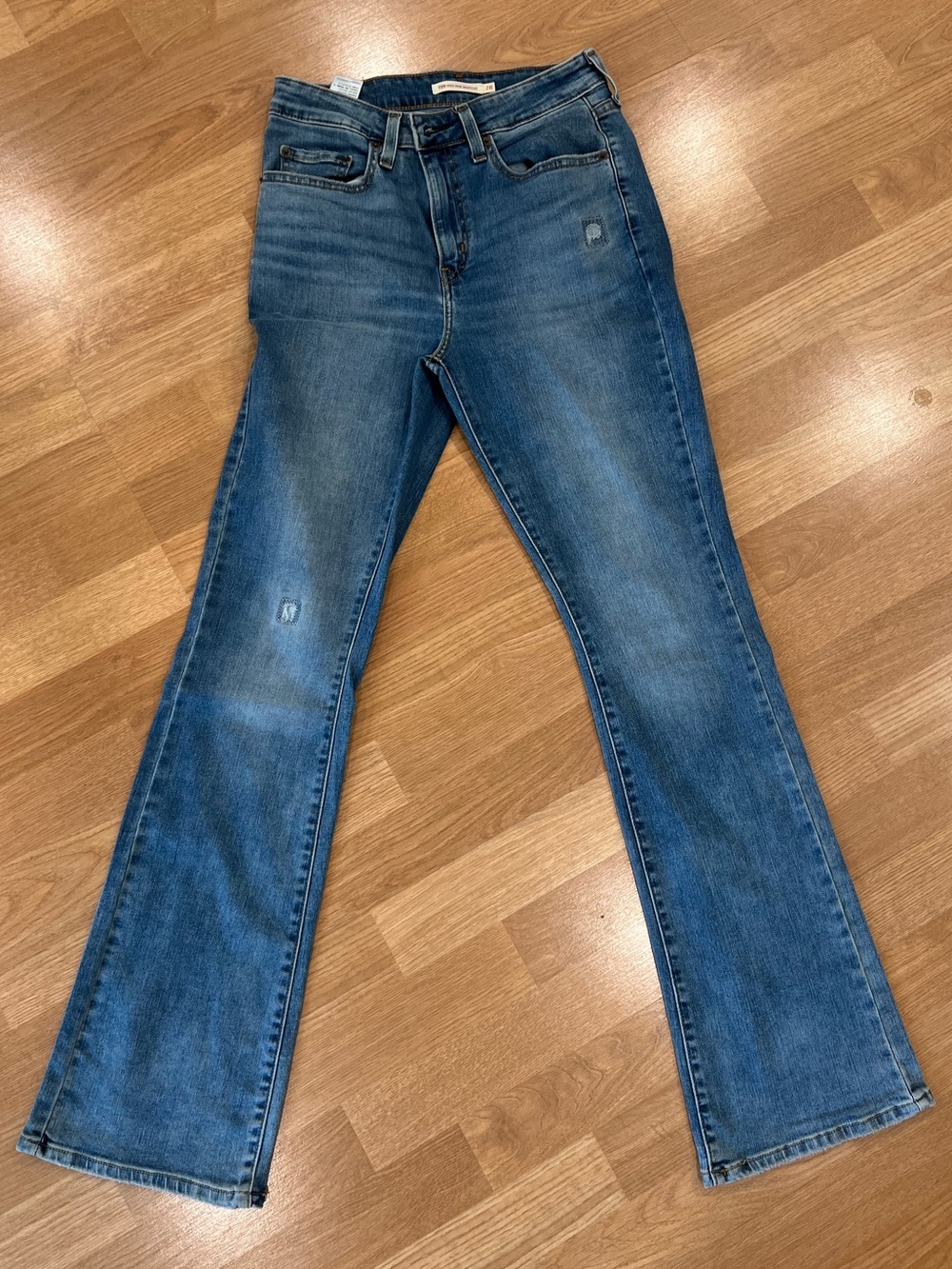Levi’s 725 High rise boot cut Women’s Blue Denim Jeans - Classic Mid Wash